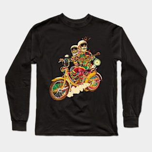 Banana-Splits Monkey Fun Long Sleeve T-Shirt